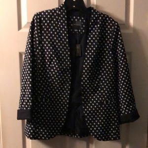 NWT Navy/Powder Blue Jacket